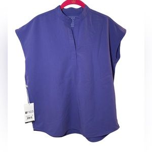 Women's Amethyst Rafaela™ - Oversized Scrub Top - XXS / Amethyst